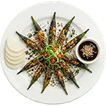 Dau bap nuong