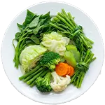Rau luoc thap cam